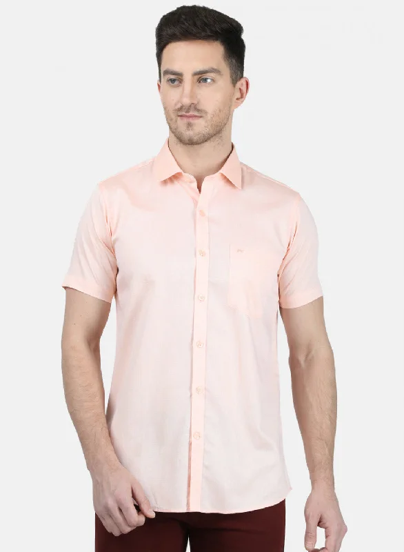 Men's Limited Edition Shirts for ExclusivityMens Orange Printed Shirt