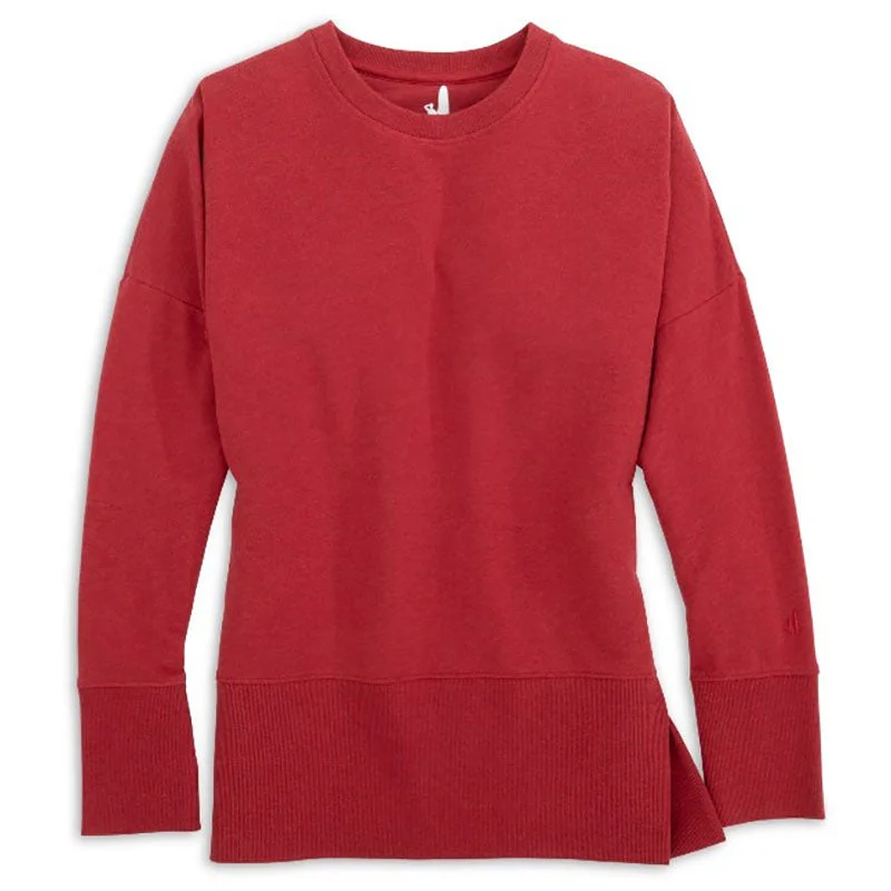 Johnnie-O Women's Crimson Brittany Crewneck