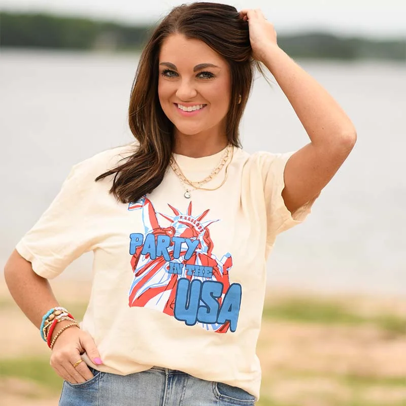 Lady Liberty Short Sleeve T-Shirt