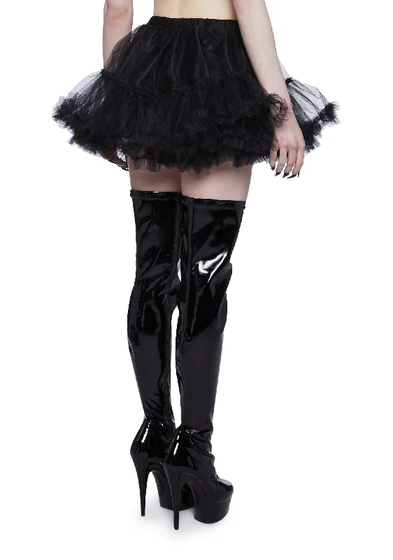 Ruffle Your Feathers Petticoat Skirt