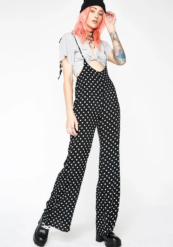 Talk To Me Sweet Polkadot Jumpsuit