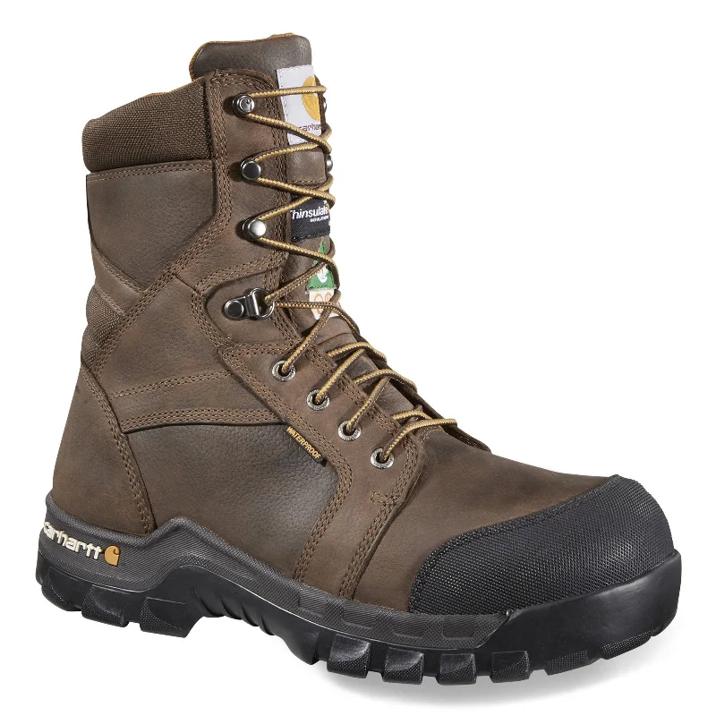 Men's Carhartt, Rugged Flex WP Ins 8in PR CT Work Boot