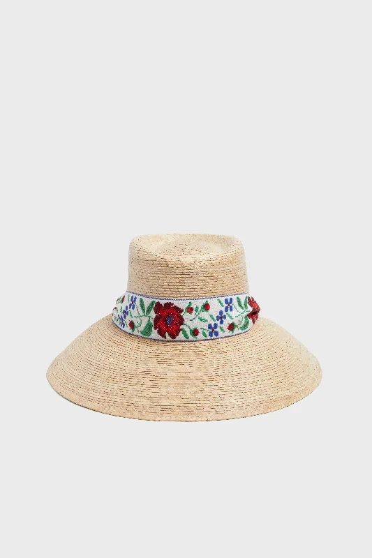 Exclusive Rose Bud Wildflower Hat