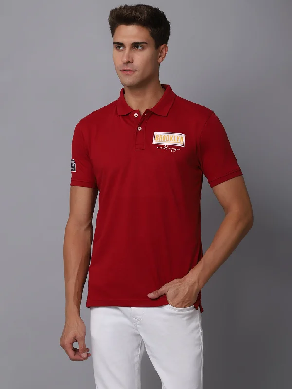 Men's Shirts with Bow TiesMen's Maroon T-Shirt